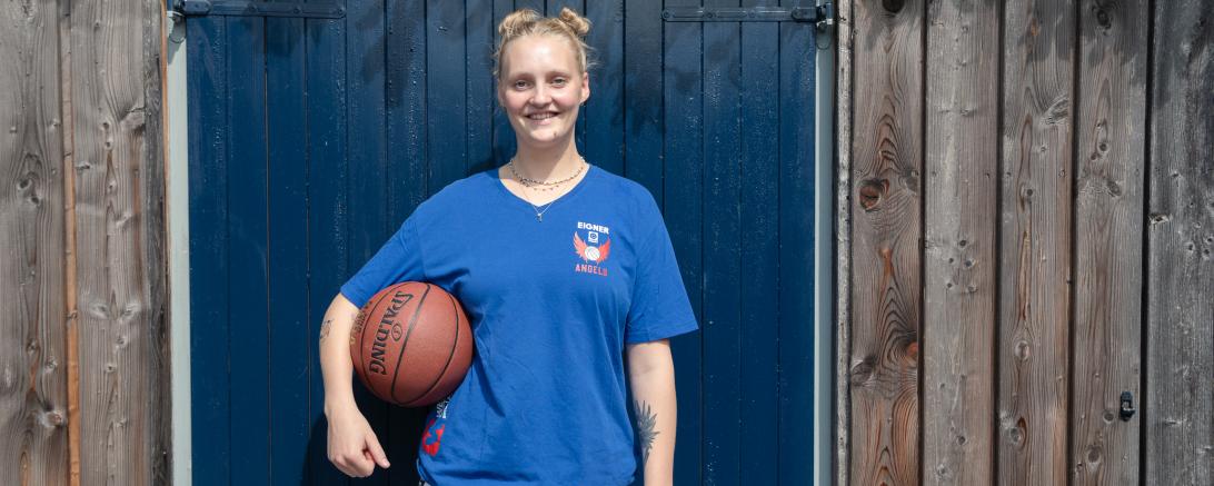 Die neue Spielerin Leonie Kambach musste sich erst einmal an das Kleinstadtleben gewöhnen.