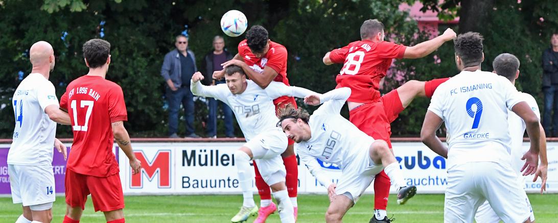 Im Spiel gegen Ismaning holte der TSV Rain einen Punkt. 