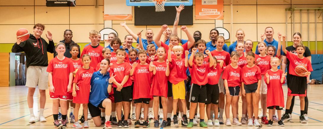 Das Bild zeigt das Kidscamp der Eigner Angels