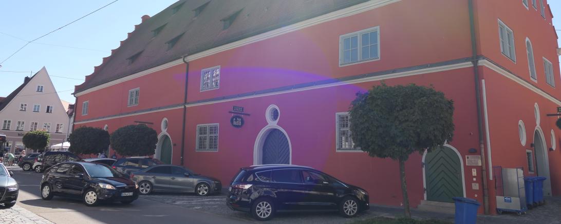 Die Alte Schranne in Nördlingen.