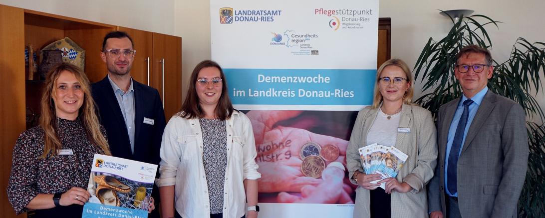Die landkreisweite Aktionswoche zum Thema Demenz wird organisiert durch das Landratsamt, den Pflegestützpunkt und die Gesundheitsregionplus.