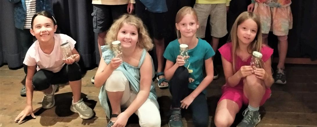 Die Kinder waren begeistert von dem Ferienprogramm im Heimatmuseum.