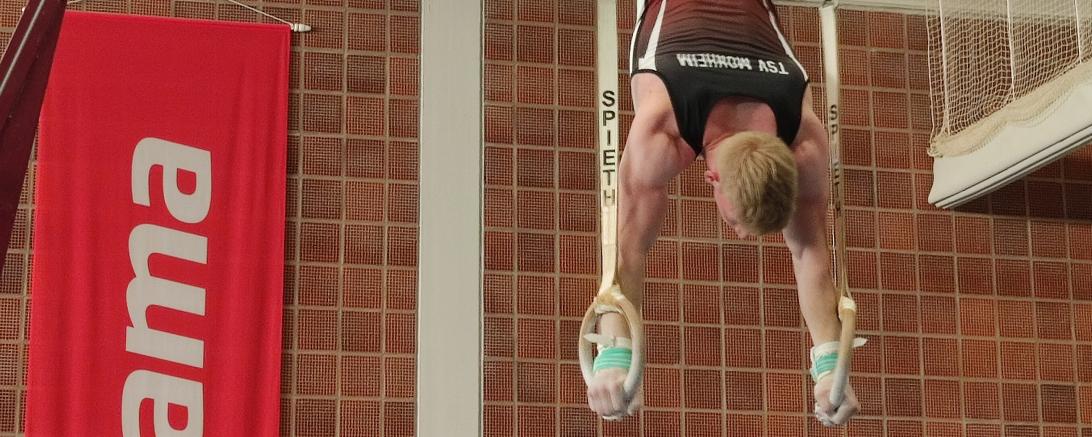 Nils Buchter gehört zum neuen Kader des TSV Monheim und zeigte sich im Training bereits in guter Form.