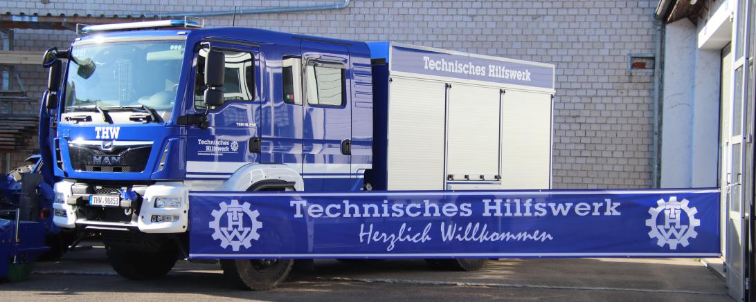 Das Bild zeig das THW Donauwörth