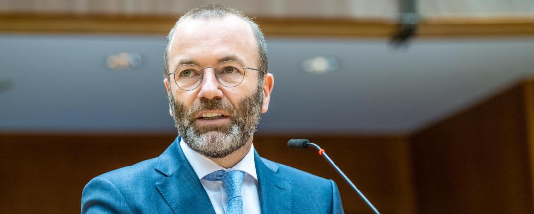 Der Europaabgeordnete Manfred Weber kommt nach Nördlingen.