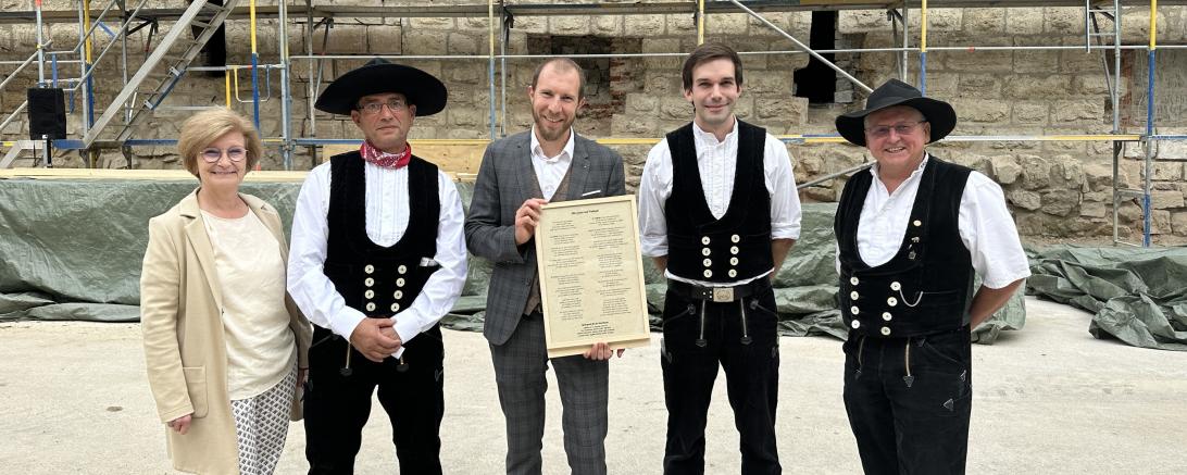 Richtfest Hotel Krone