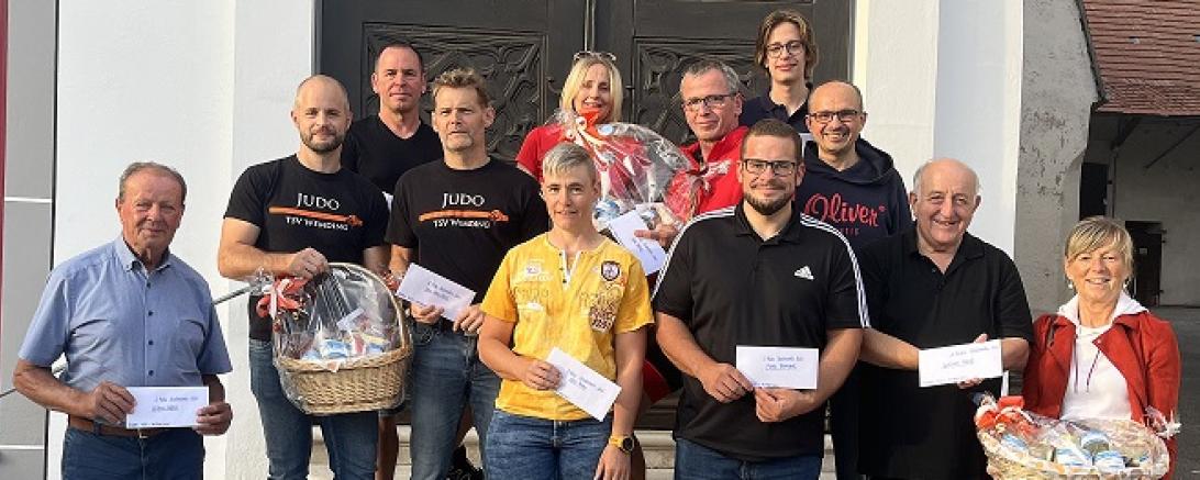 Die stolzen Sieger des Stadtradeln 2023 in Wemding.