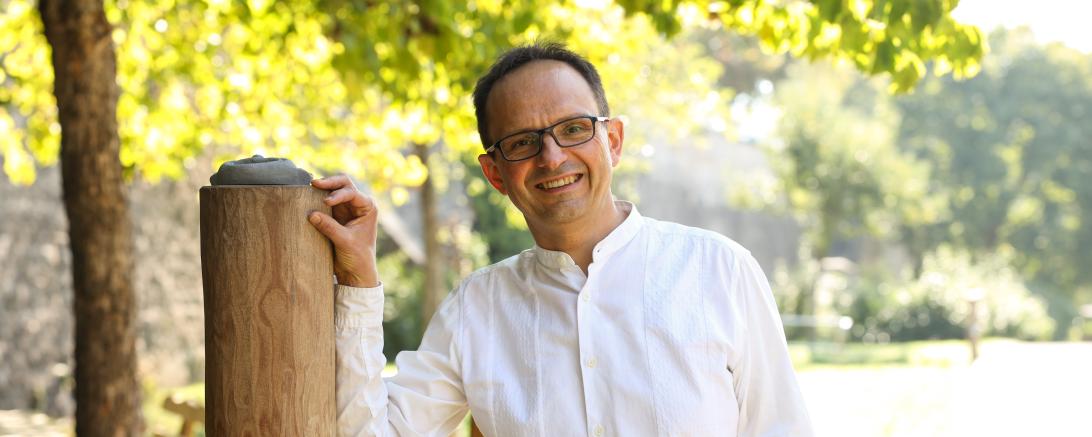 Das Bild zeigt den Bürgermeister der Stadt Wemding Dr. Martin Drexler