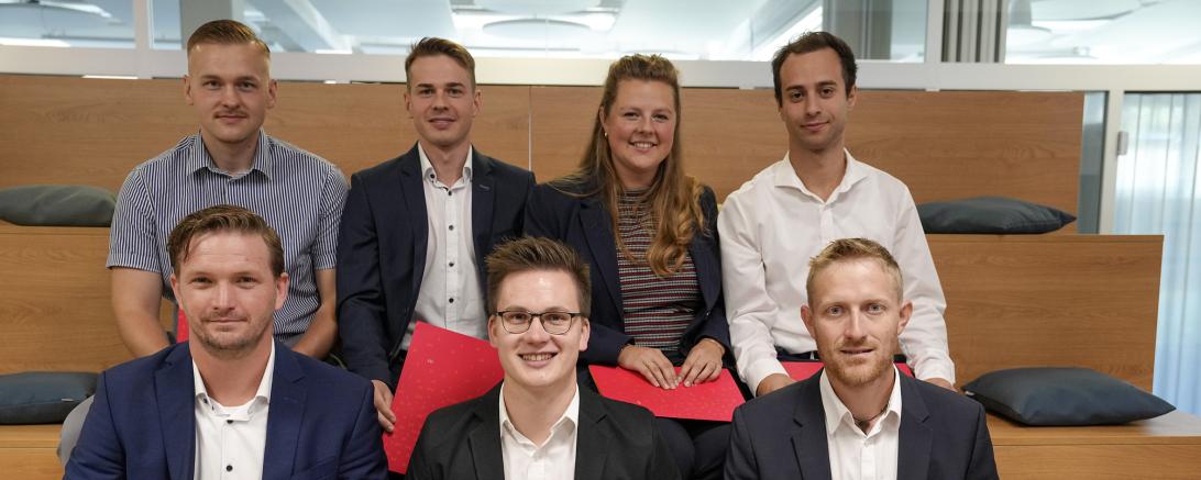 Absolventen des Studiengangs System Engineering im Jahr 2023.