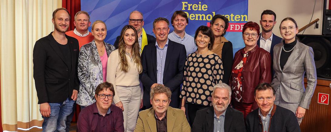 Die neue Vorstandschaft der FDP Schwaben.