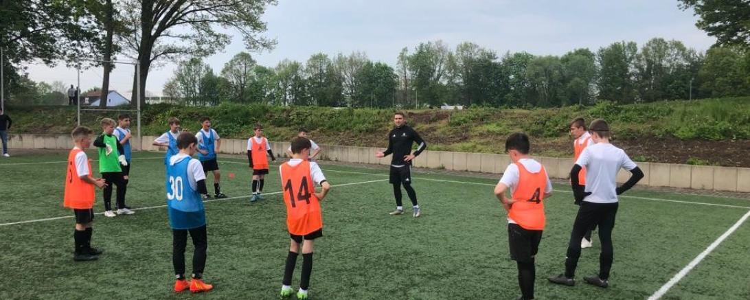 U13 Demo-Gruppe mit Torsten König.