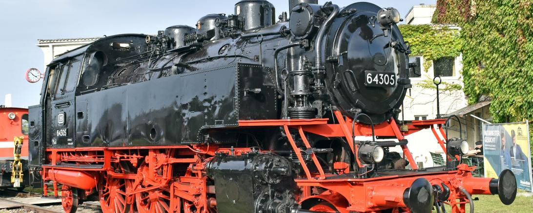 Bayrisches Eisenbahnmuseum.