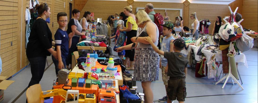 Flohmarkt im B+ Zentrum