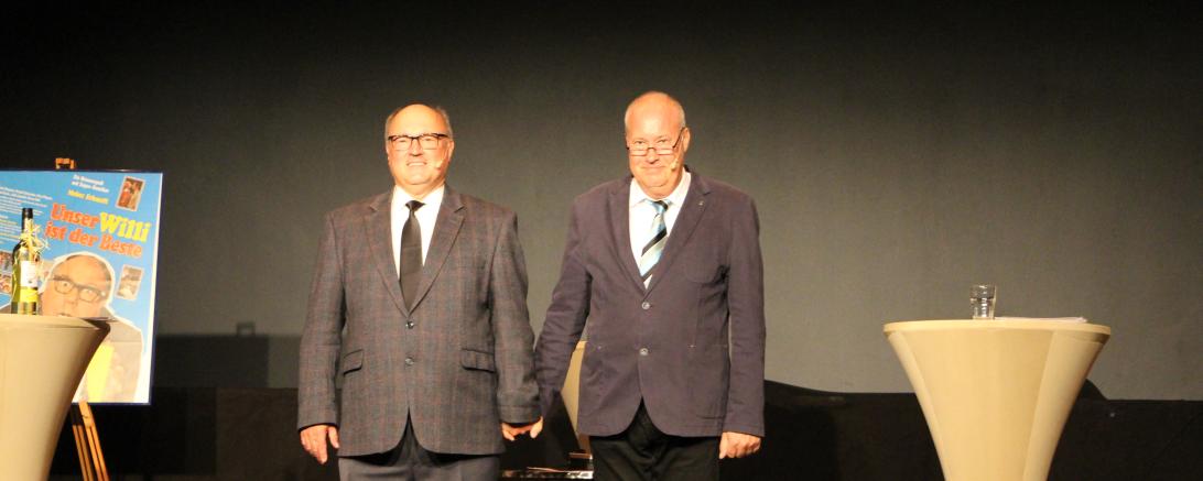 Das Bild zeigt Jürgen Lechner und Bernd Zoels.