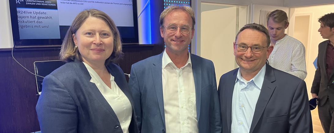 Claudia Marb, Wolfgang Fackler und Ulrich Lange.