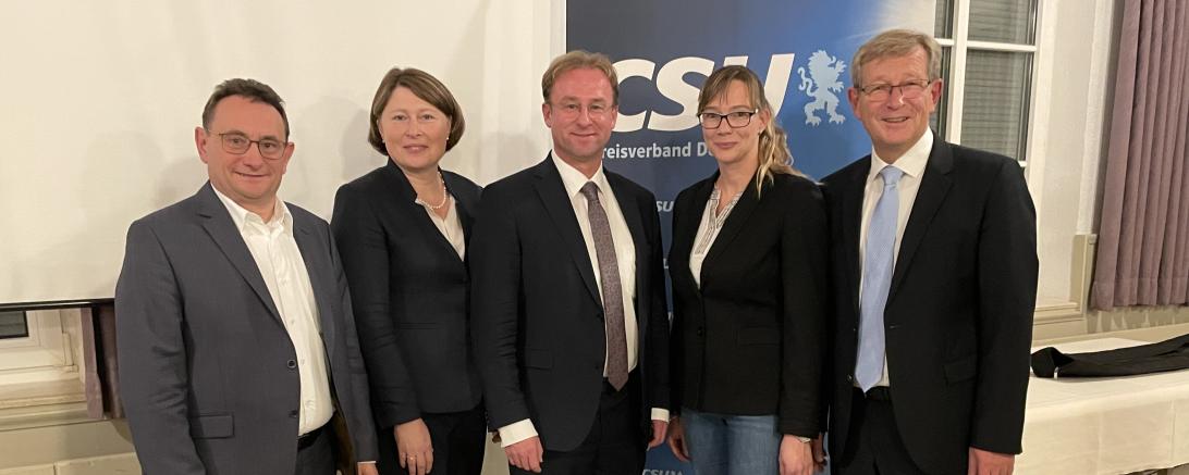 Das Bild zeigt den CSU Kreisvorstand.