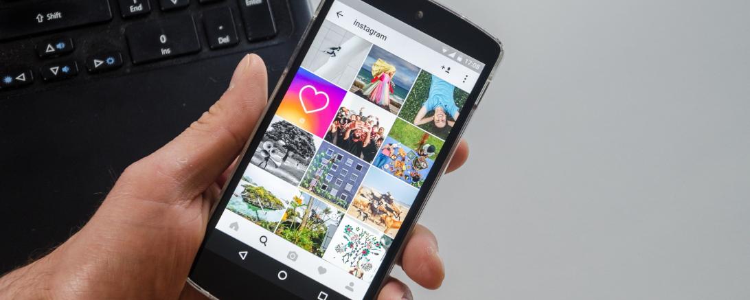 Das Bild zeigt Instagram.