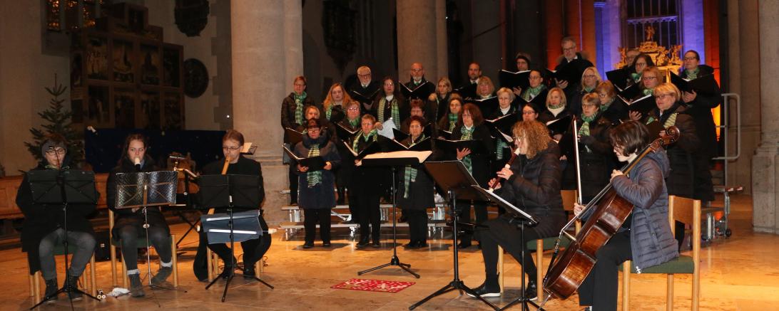 Das Bild zeigt die Chorgemeinschaft Nördlingen.