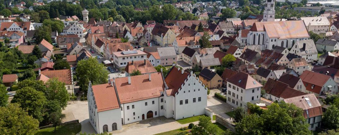 Das Kurfürstliche Schloss in Rain.