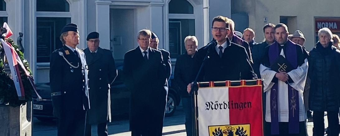 Archivbild Volkstrauertag 2022.