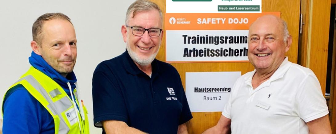 von links: Christian Hammling, Wolfgang Oswald, Dr. Axel Frommer.