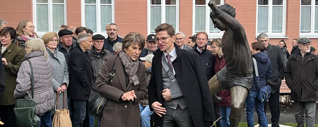 Einweihung Gerd-Müller-Platz