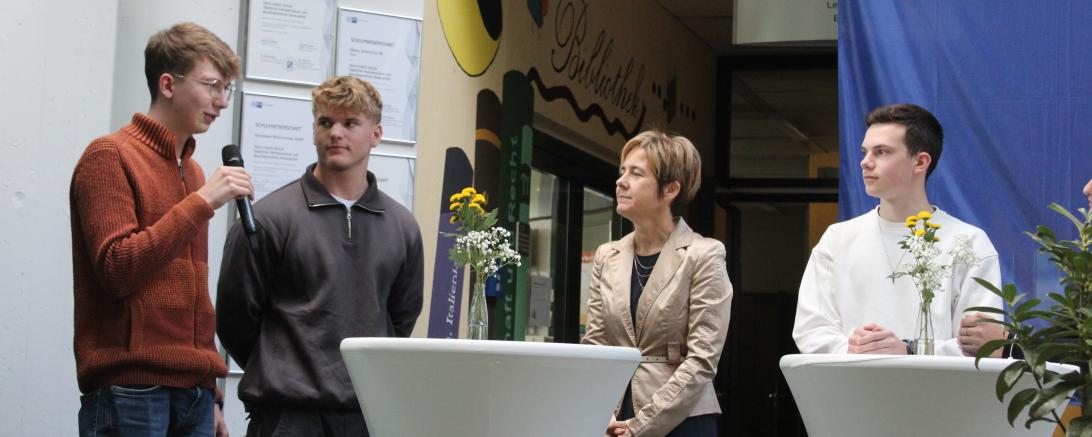 Verleihung Europa-Urkunde FOS BOS 