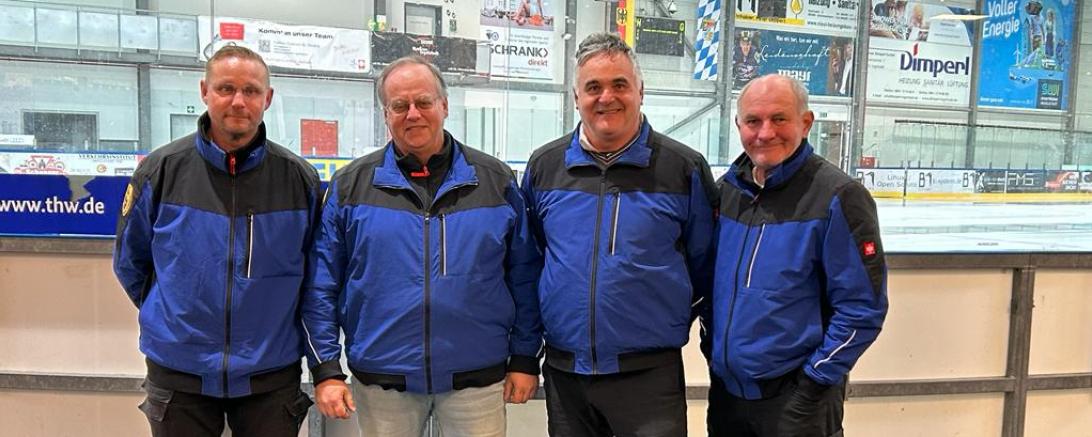 Das Bild zeigt von links nach rechts : Stefan Karg; Gerald Zajitschek; Peter Stampfer und Achim Schreiber.