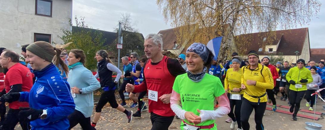 Kurz nach dem Start des Hauptlaufes.