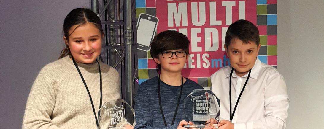 v.l.: Alina Bernt, Matteo Maxhaku, Florian Heppner.