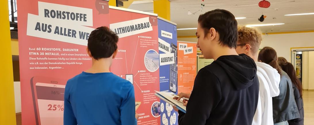 Projektwoche zum Thema Nachhaltigkeit. 