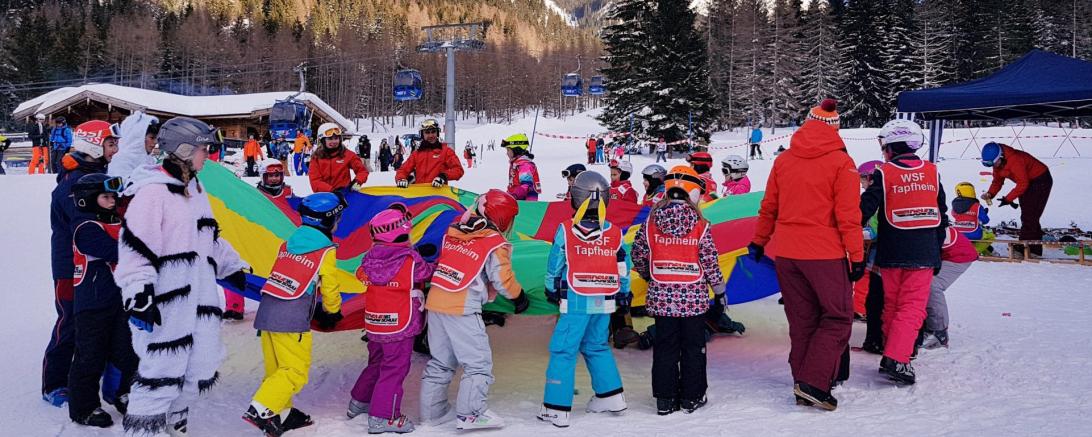 Skikurs bei den Wintersportfreundenj Tapfheim.