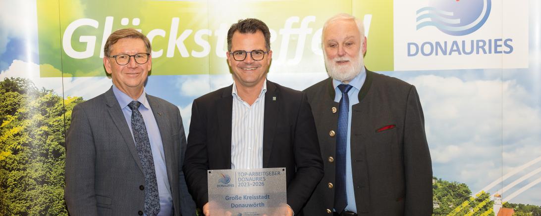 Das Bild zeigt die TOP-Arbeitgeber Preisverleihung.