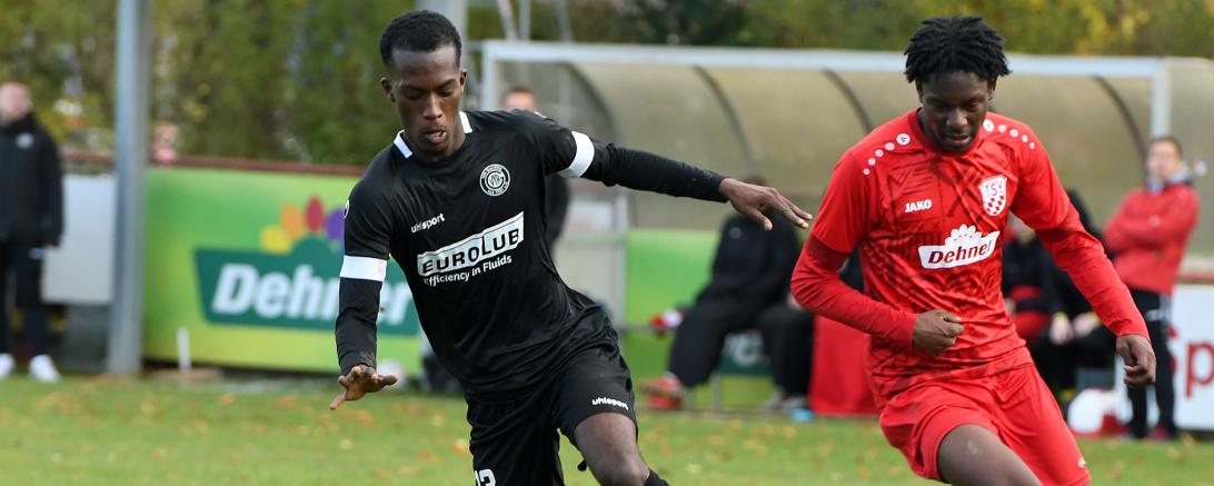 Marc Sodji im Spiel.