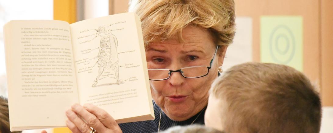 Der Vorlesetag der Realschule Rain war ein voller Erfolg.