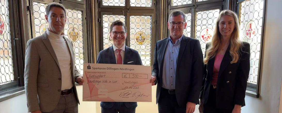 Das Bild zeigt die Spende der Wirtschaftsberatung Wolf & Gerstmeier.