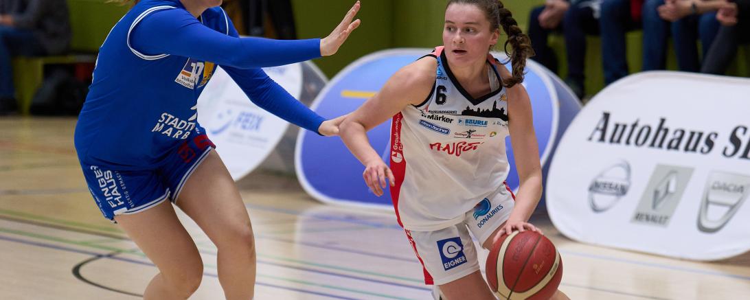 Die beste Dreierschützin der Liga, Nicole Brochlitz, möchte am morgigen Mittwochabend gegen den Zweitligameister von 2021 den Einzug ins Pokalviertelfinale perfekt machen. 