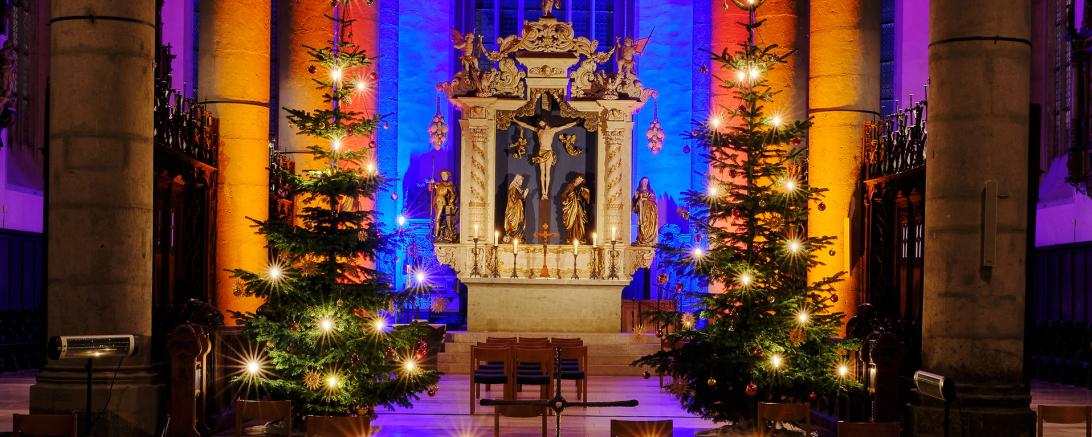 Das Bild zeigt die St. Georgskirche.