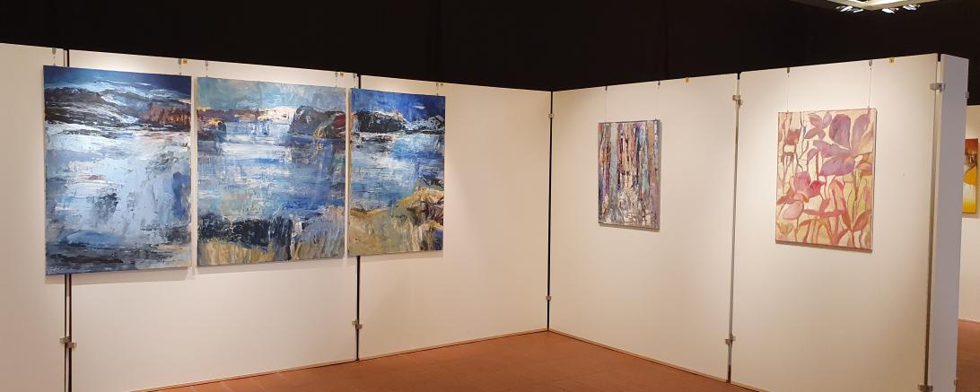 Das Bild zeigt die Nordschwäbische Kunstaustellung.