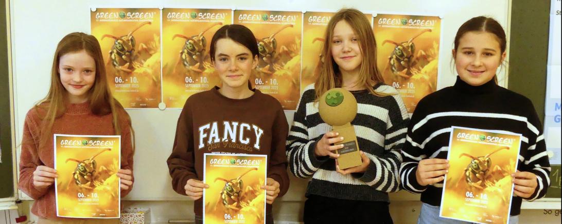 Marlena Graf, Maja Weißgerber, Ronja Ruf und Alina Bernt
