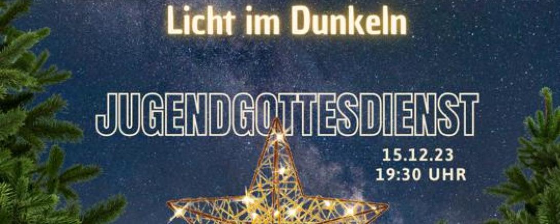 Flyer Jugendgottesdienst.