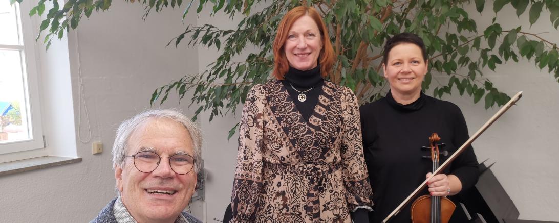 v. l. Klaus und Rita Ortler, Julia Rabel