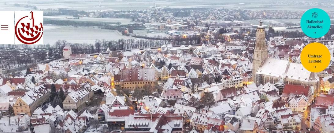 Umfrage Stadt Nördlingen