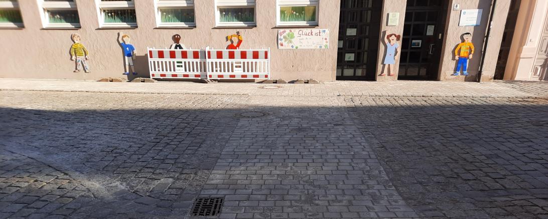 Vollsperrung am Tändelmarkt.