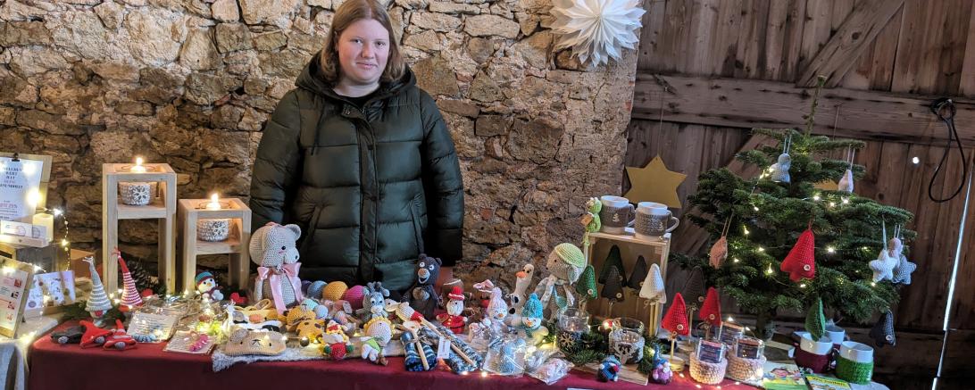 Die 15-jährige Maria Ferber aus Munningen. 