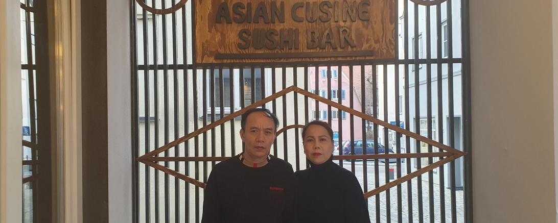 Die Besitzer das Restaurants Batu: Tan und Dao Hoang