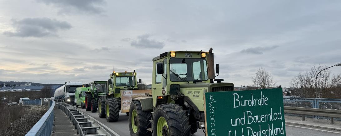 Protest Landwirte 