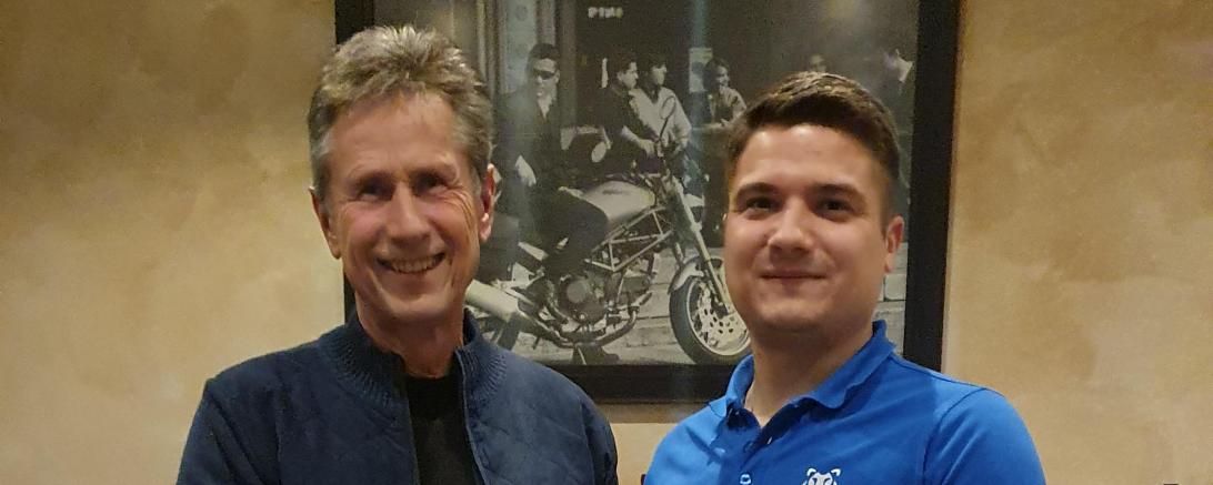 Auf dem Bild zu sehen (von links): Martin Oberman und Andreas Achtziger.