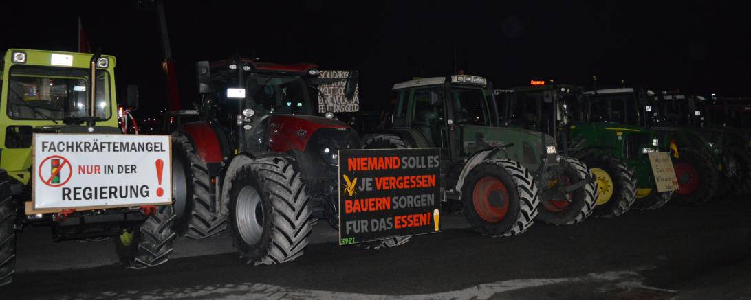 Protestaktion Monheim