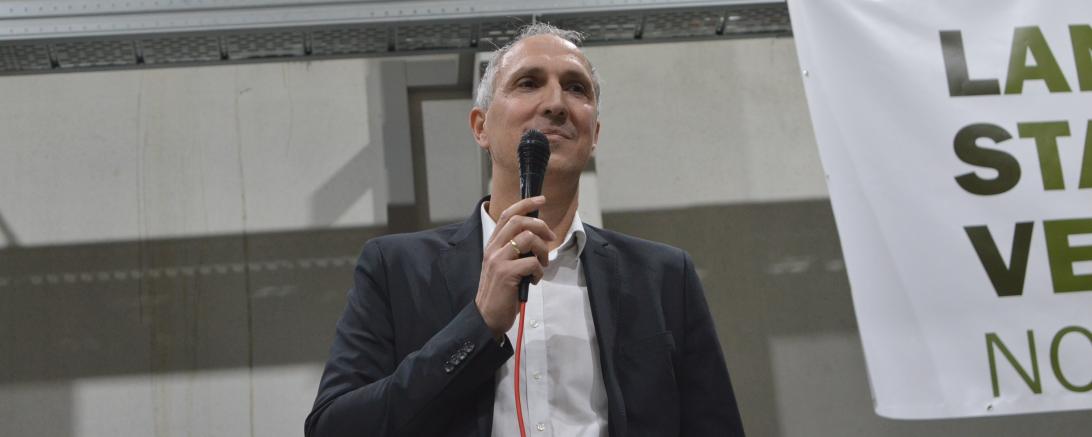 Christoph Schmid Protestaktion Monheim